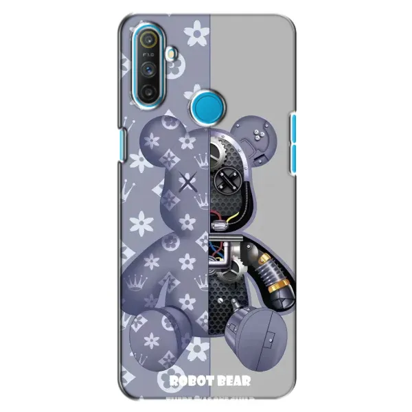Чехол с рисунком «Медведь Louis Vuitton» для Realme C3
