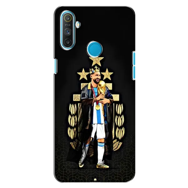 Чехол с рисунком «Месси король» для Realme C3