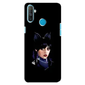 Чехлы с принтом Уэнсдей на Realme C3 (Милая Уэнсдей)