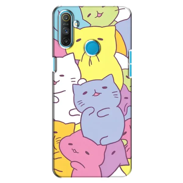 Чехол с рисунком «Милые котики» для Realme C3 Чехол с рисунком «Милые котики» для Realme C3
