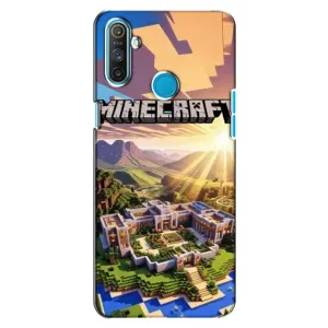 Чехол с рисунком «MINECRAFT» для Realme C3
