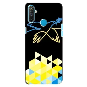 Чехол на Realme C3 Украинский дизайн (Мир для Украины)