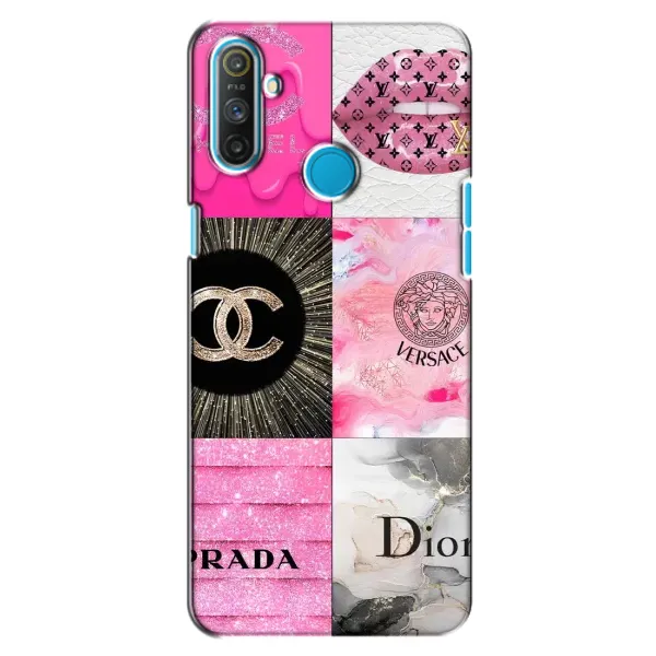 Чехол с рисунком «Модница» для Realme C3