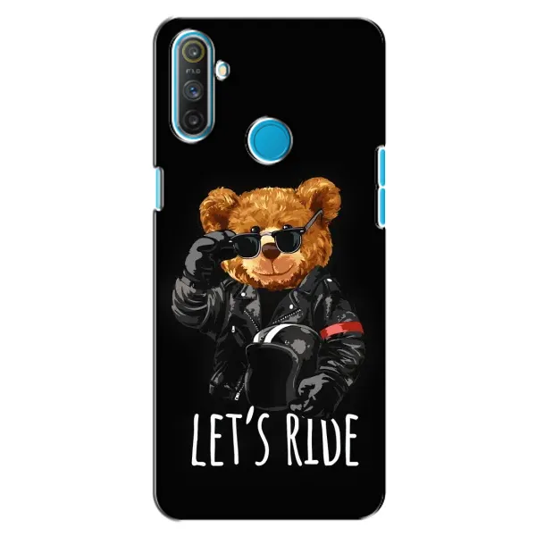 Чехол с рисунком «Модный Мишка» для Realme C3