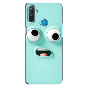 Чохли (ТПУ) (смішні стікери) для Realme C3 (Кумедне м'ятне обличчя)