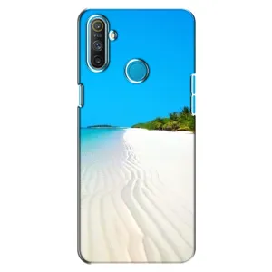 Летний Чехол на Realme C3 (Море песок)