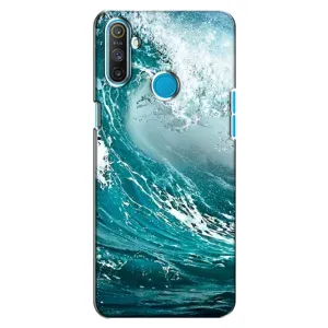 Летний Чехол на Realme C3 (Морская волна)