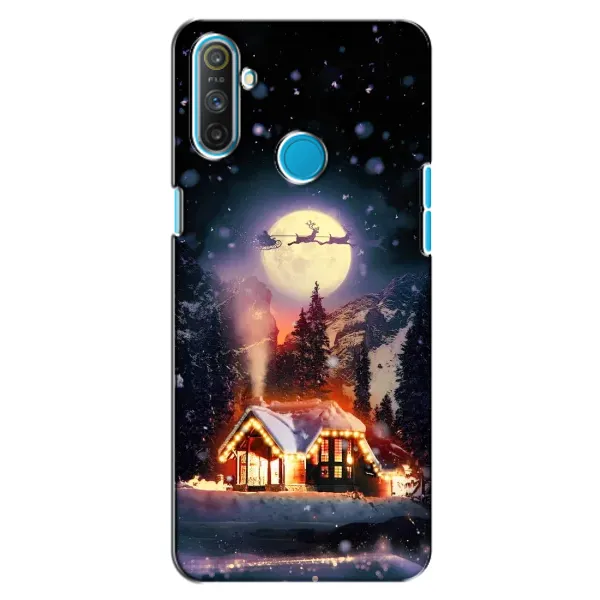 Чехол с рисунком «Настроение зимнее» для Realme C3