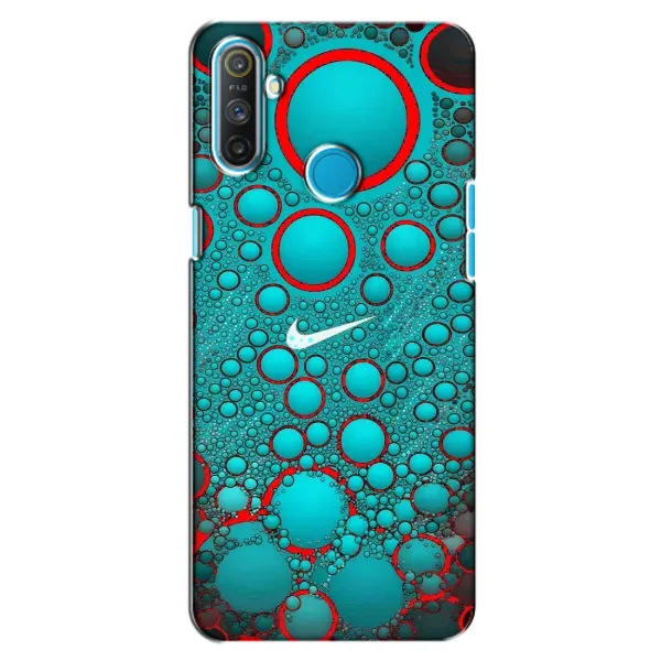 Чехол с рисунком «Найк зеленый» для Realme C3