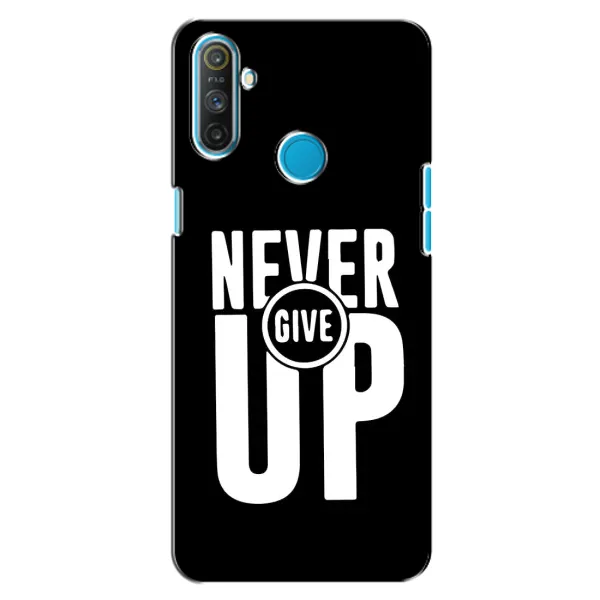 Чехол с рисунком «Never Give UP» для Realme C3
