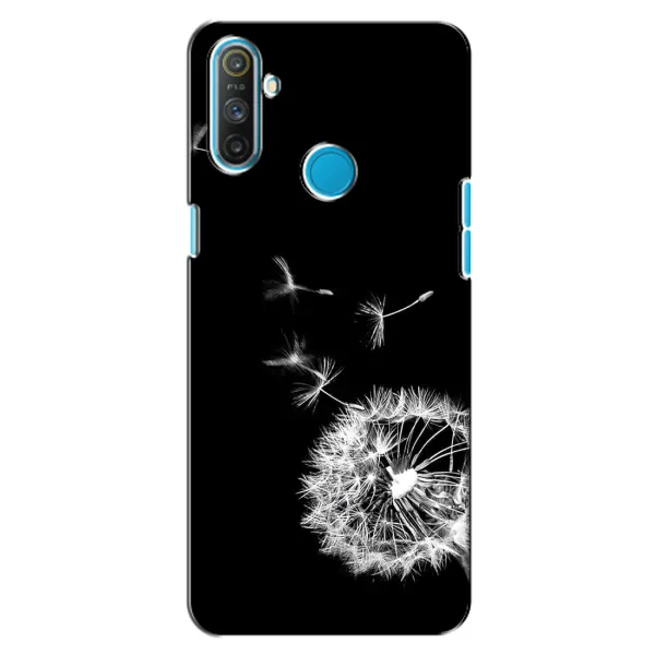 Чехол с рисунком «Одуванчик на чёрном» для Realme C3 Чехол с рисунком «Одуванчик на чёрном» для Realme C3