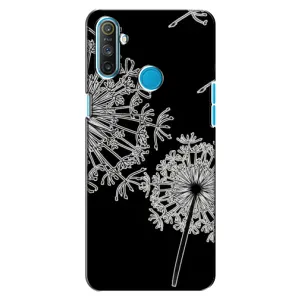 Силиконовый Чехол с одуванчиками на Realme C3 (Одуванчики)
