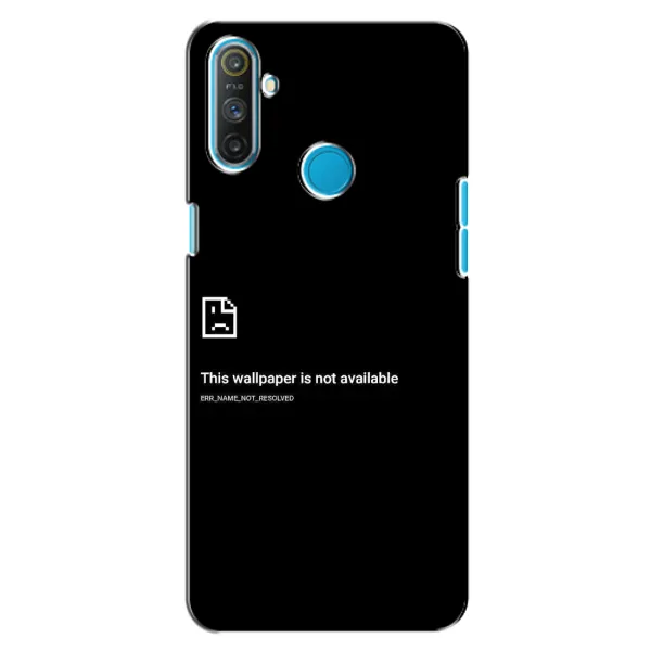 Чехол с рисунком «Ошибка» для Realme C3 Чехол с рисунком «Ошибка» для Realme C3