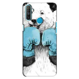 Чехлы с Пандами на Realme C3 (Панда боксер)