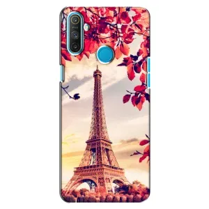 Чехол с Эйфелевой башней на Realme C3 (Paris photo)