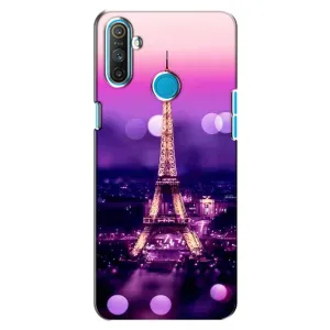 Чехол с Эйфелевой башней на Realme C3 (Париж башня)