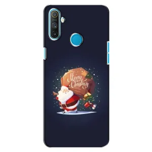 Чехол Санта Клаус для Realme C3 (Подарки от Санты)