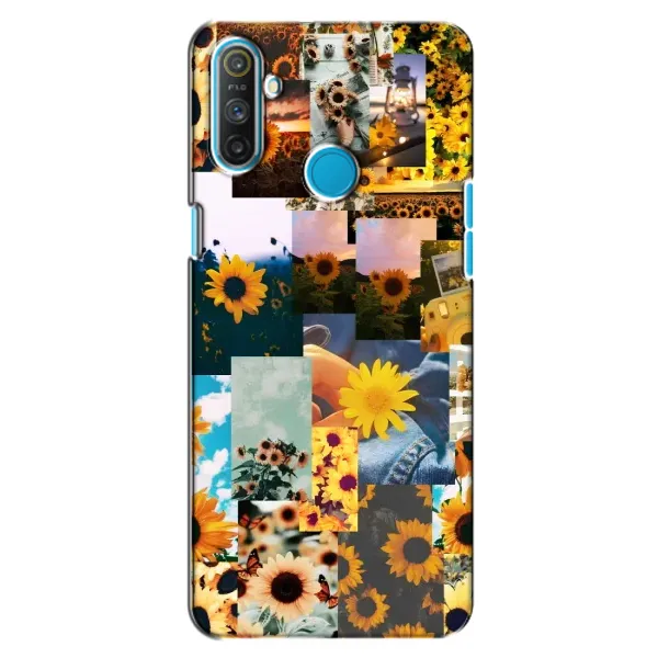 Чехол с рисунком «Подсолнуховый дизайн» для Realme C3 Чехол с рисунком «Подсолнуховый дизайн» для Realme C3