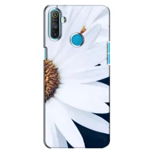 Чехол с ромашками на Realme C3 (Пол ромашки)