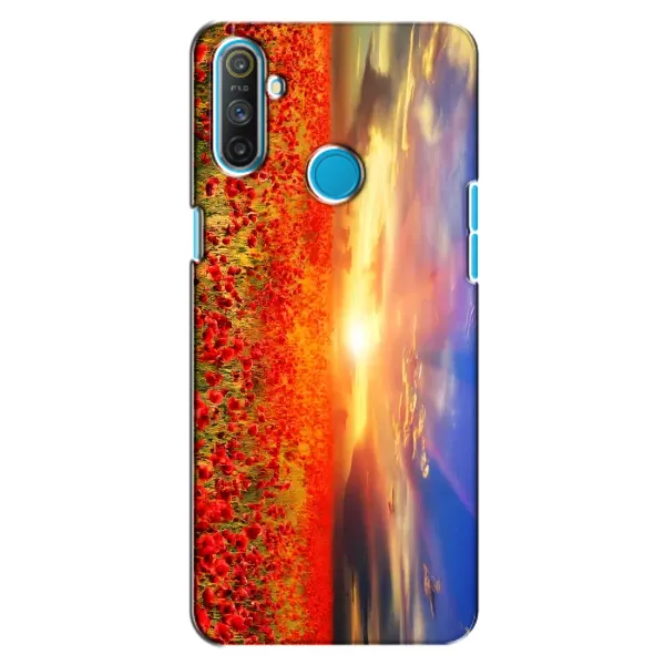 Чехол с рисунком «Поле тюльпанов» для Realme C3 Чехол с рисунком «Поле тюльпанов» для Realme C3