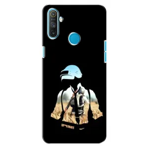 Чохол з картинкою "Герой Pubg" на Realme C3 (Пубг мен)