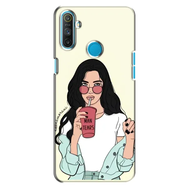 Чехол с рисунком «С напитком» для Realme C3 Чехол с рисунком «С напитком» для Realme C3