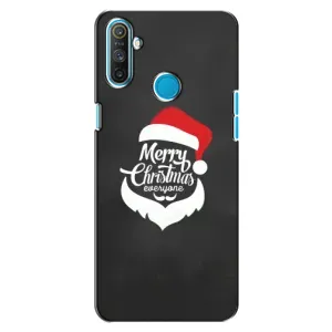 Чехол Санта Клаус для Realme C3 (Санта Крисмас)