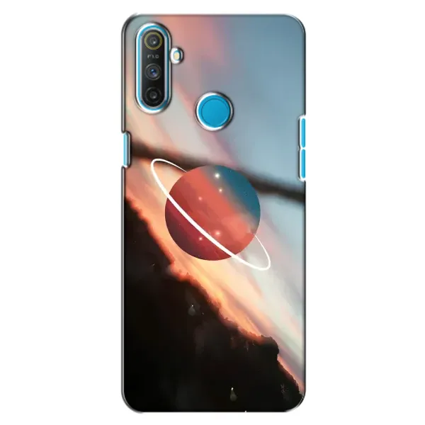 Чехол с рисунком «Сатурн» для Realme C3