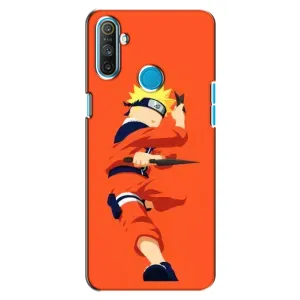Чехлы с принтом Наруто на Realme C3 (Силуэт Наруто)