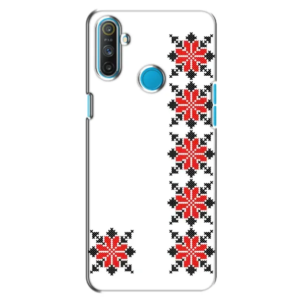 Чехол с рисунком «Силуэт вышиванки» для Realme C3 Чехол с рисунком «Силуэт вышиванки» для Realme C3