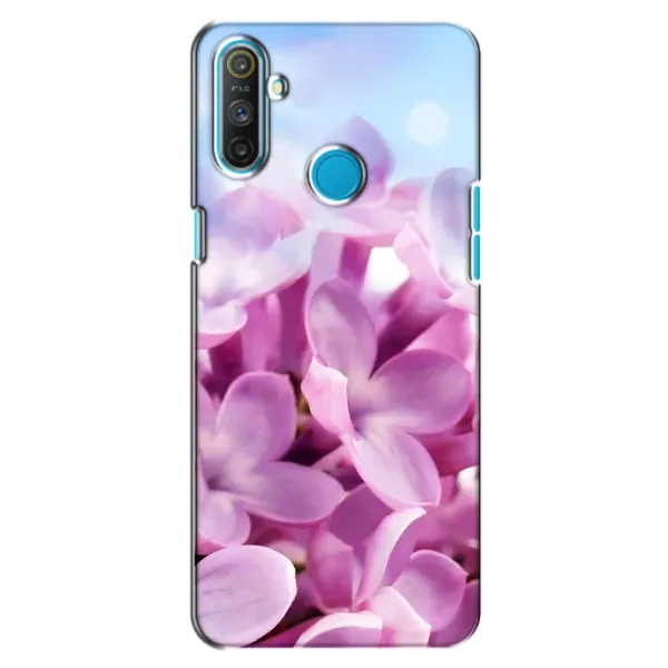 Чехол с рисунком «Сиреневые цветы» для Realme C3 Чехол с рисунком «Сиреневые цветы» для Realme C3