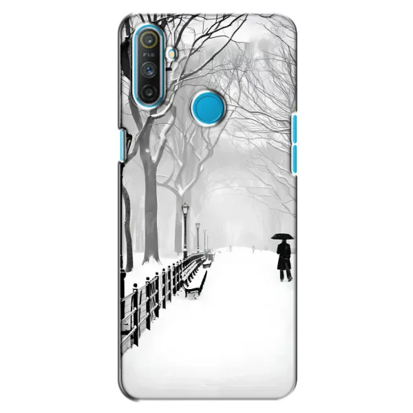 Чехол с рисунком «Снегом замело» для Realme C3