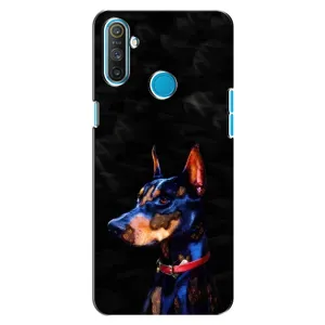 Бампер для Realme C3 с картинкой "Песики" (Собака Мопс)