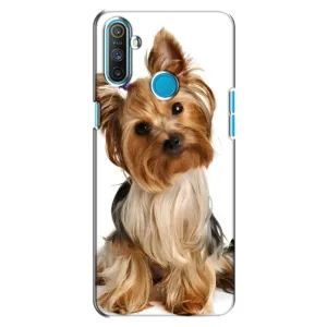 Чехол (ТПУ) Милые собачки для Realme C3 (Собака Терьер)