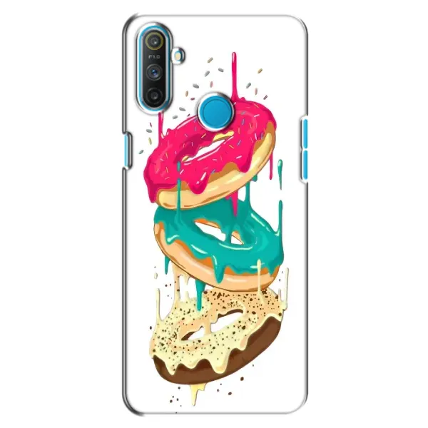 Чехол с рисунком «Сочные пончики» для Realme C3 Чехол с рисунком «Сочные пончики» для Realme C3
