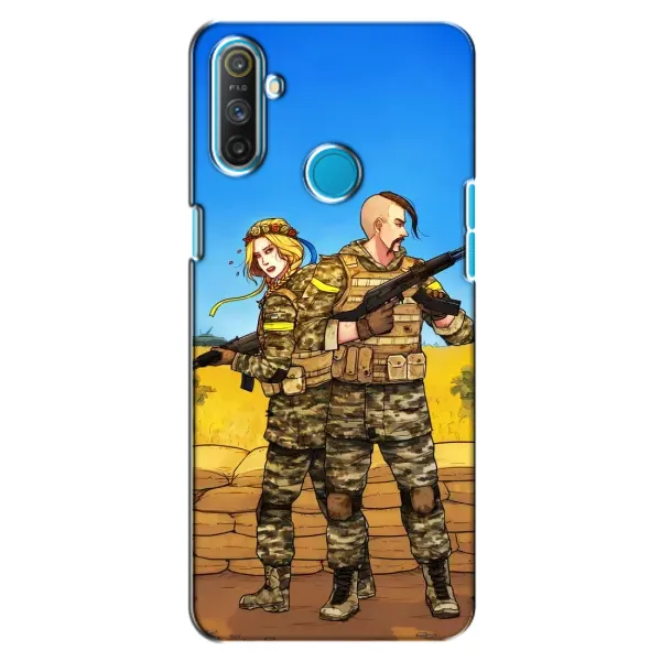 Чехол с рисунком «Солдаты ЗСУ» для Realme C3 Чехол с рисунком «Солдаты ЗСУ» для Realme C3