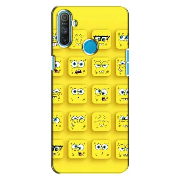Чехол с рисунком «Спанч-БОБ» для Realme C3