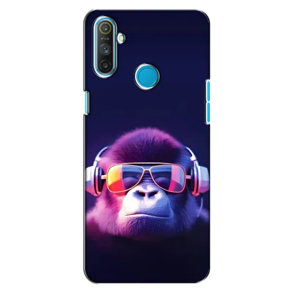 Чехол с рисунком «Стильная обезьяна» для Realme C3