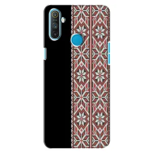 Силиконовый Чехол на Realme C3 с картинкой Вышиванки (Стильная вишиванка)