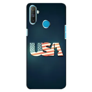 Чехол Флаг USA для Realme C3 (USA)