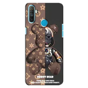 Силиконовый чехол для Realme C3 (Медмедь Луи Виттон)