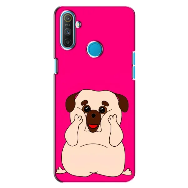 Чехол с рисунком «Веселый Мопсик» для Realme C3 Чехол с рисунком «Веселый Мопсик» для Realme C3