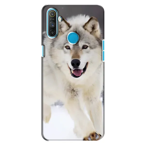 Чехол с рисунком «Волк на снегу» для Realme C3 Чехол с рисунком «Волк на снегу» для Realme C3