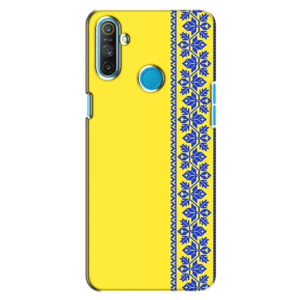 Чехол с рисунком «Вышиванка на желтом» для Realme C3 Чехол с рисунком «Вышиванка на желтом» для Realme C3