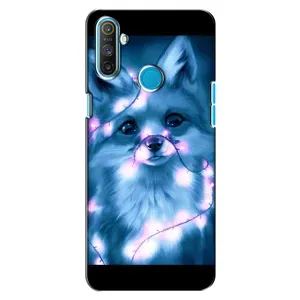 Чехол с Лисичкой для Realme C3 (Яркая Лиса)