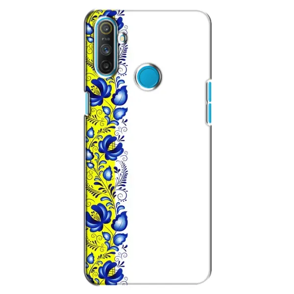 Чехол с рисунком «Желто-синяя вышиванка» для Realme C3 Чехол с рисунком «Желто-синяя вышиванка» для Realme C3