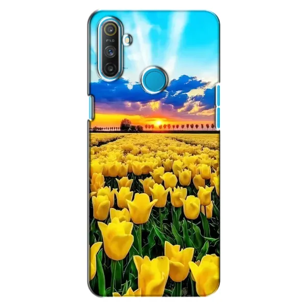 Чехол с рисунком «Желтые тюльпаны» для Realme C3 Чехол с рисунком «Желтые тюльпаны» для Realme C3