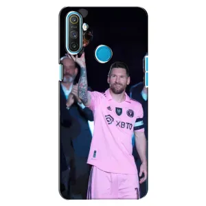 Чохли Лео Мессі в Маямі на Realme C3 (Золотий м'яч Мессі)