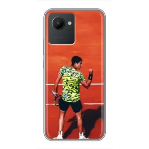 Чохли з прінтом Спортивна тематика для Realme C30 (Алькарас Тенісист)