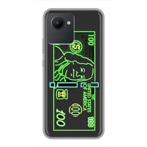 Чехол (Дорого -богато) на Realme C30 (Баксы)